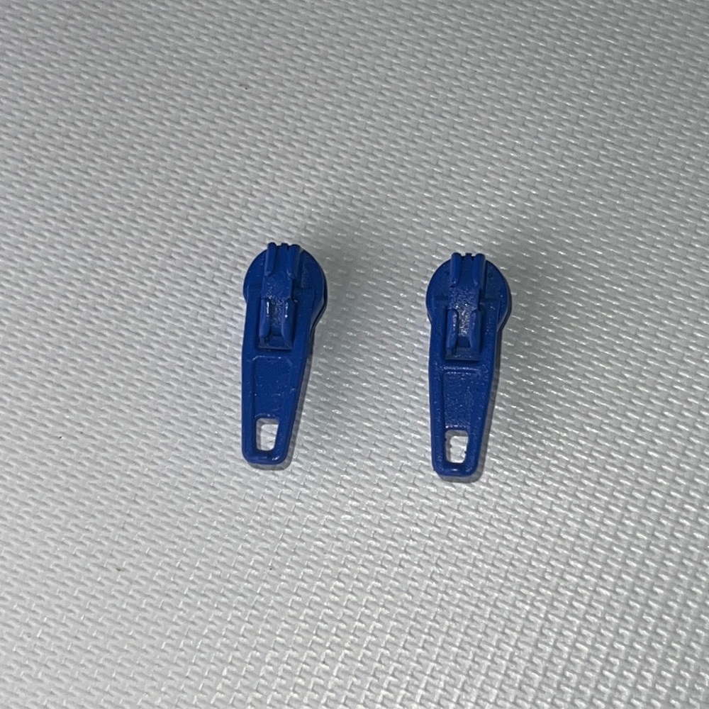 Zipper Pull Earrings - 3/4”